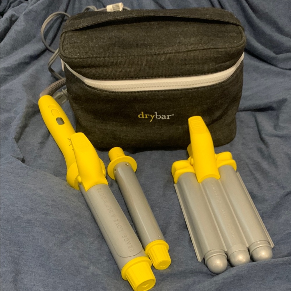 Drybar interchangeable curling iron kit